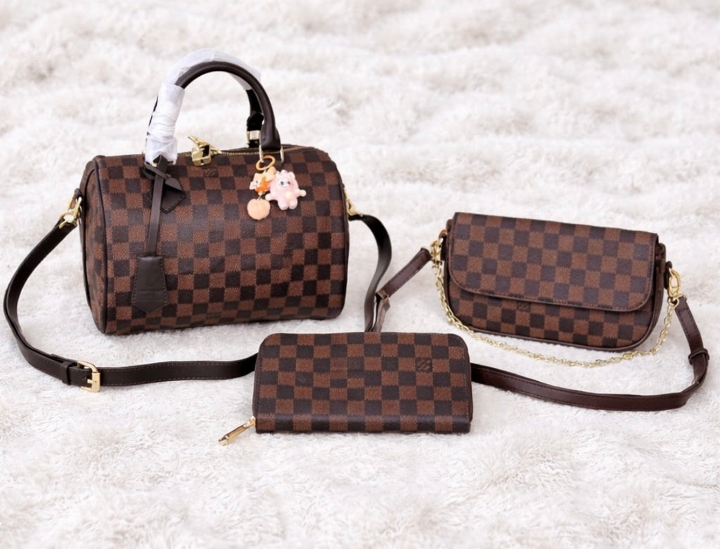 The Monaco Luxe 3-Piece Bag Set