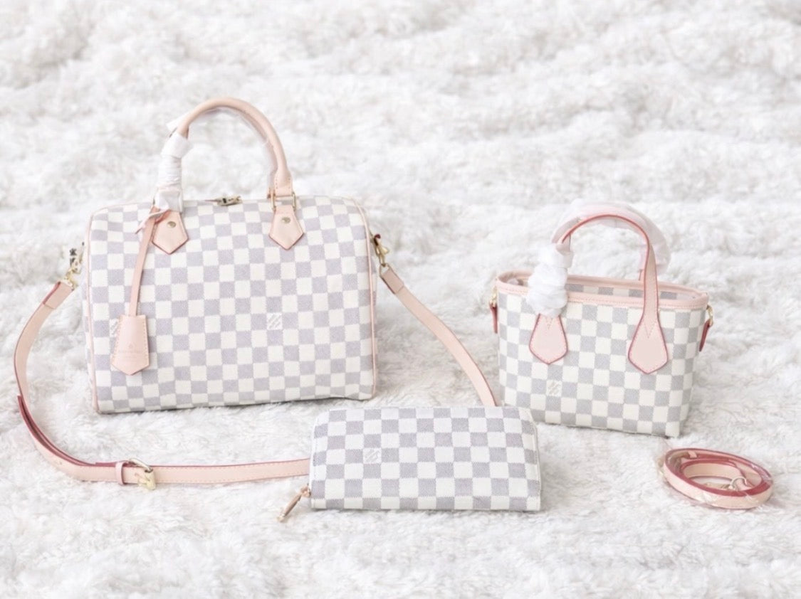 The Monaco Luxe 3-Piece Bag Set