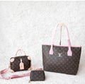 Blush Avenue 3-Piece Luxe Tote Set