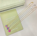 Rae Prism Clover necklace
