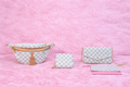 The Rae Check Crossbody Set